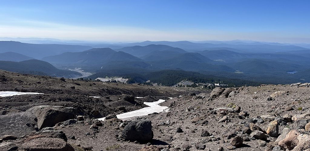 Blick vom Mt. Hood