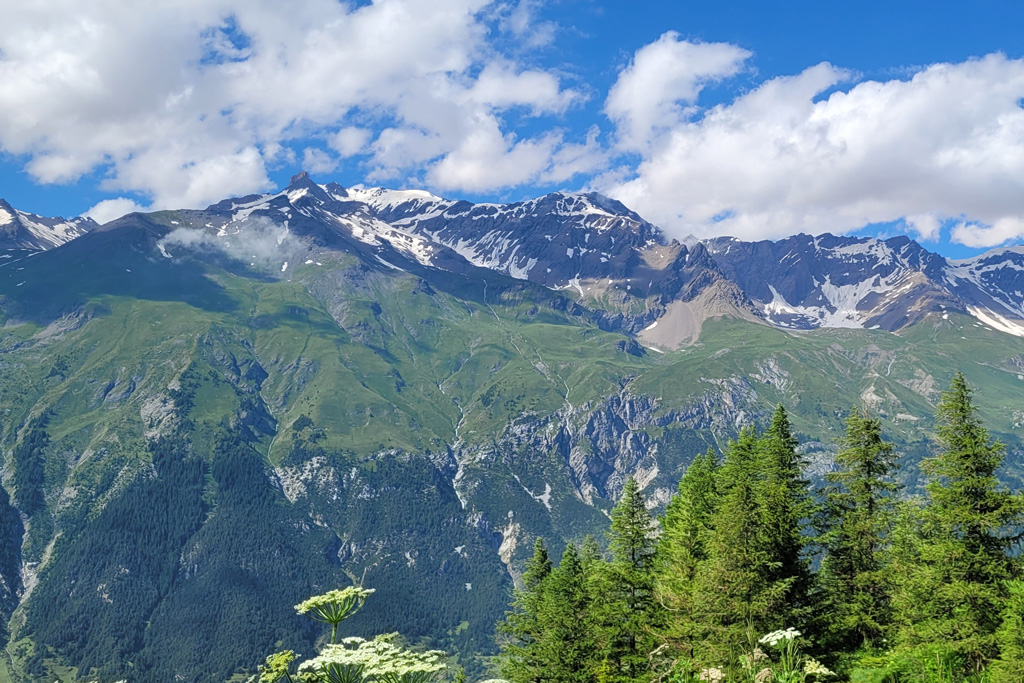 Ausblick vom Mont-Cenis-Pass