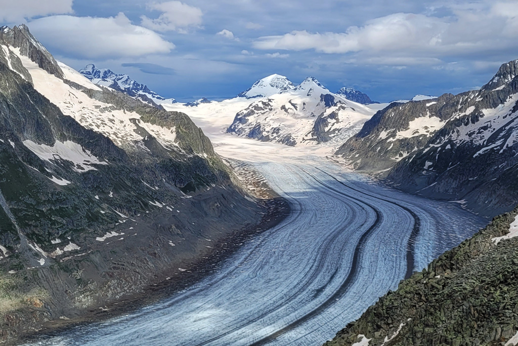 großer Aletschgletscher